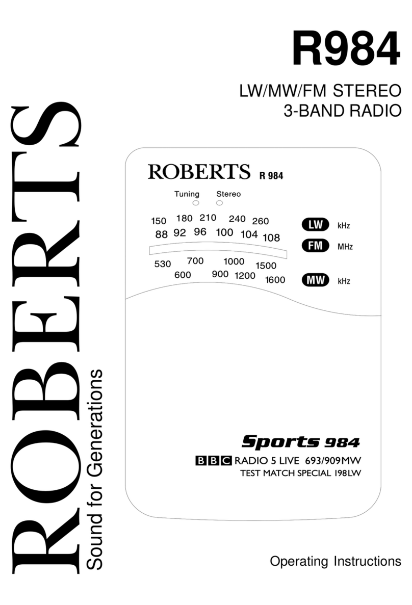 Roberts R984 manual&nbsp;