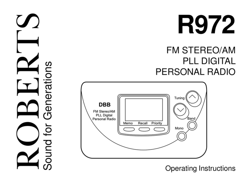Roberts R972 manual&nbsp;