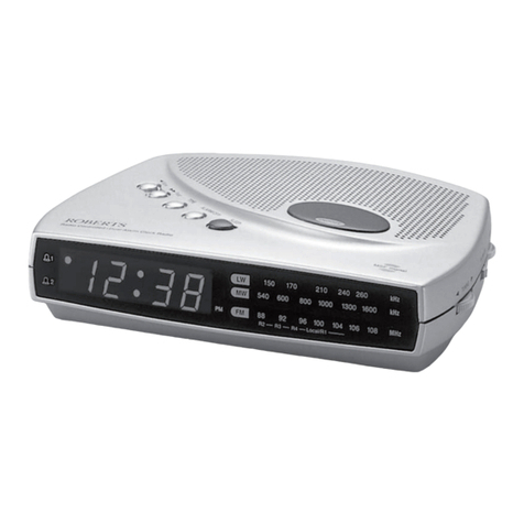 Roberts CR9931 User manual