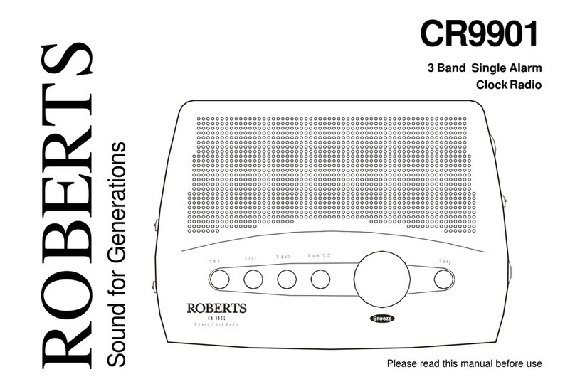 Roberts CR9901 manual&nbsp;