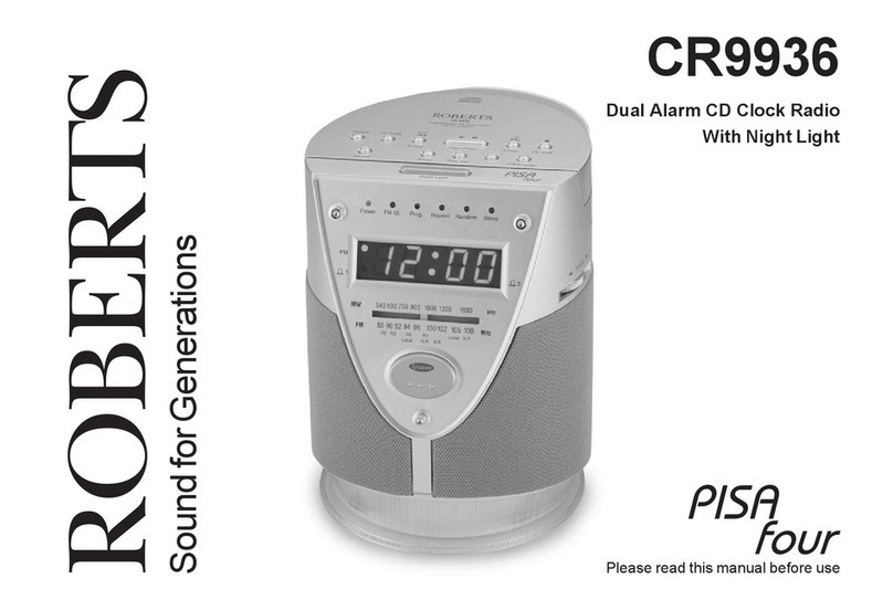 Roberts PISA Four CR9936 manual&nbsp;