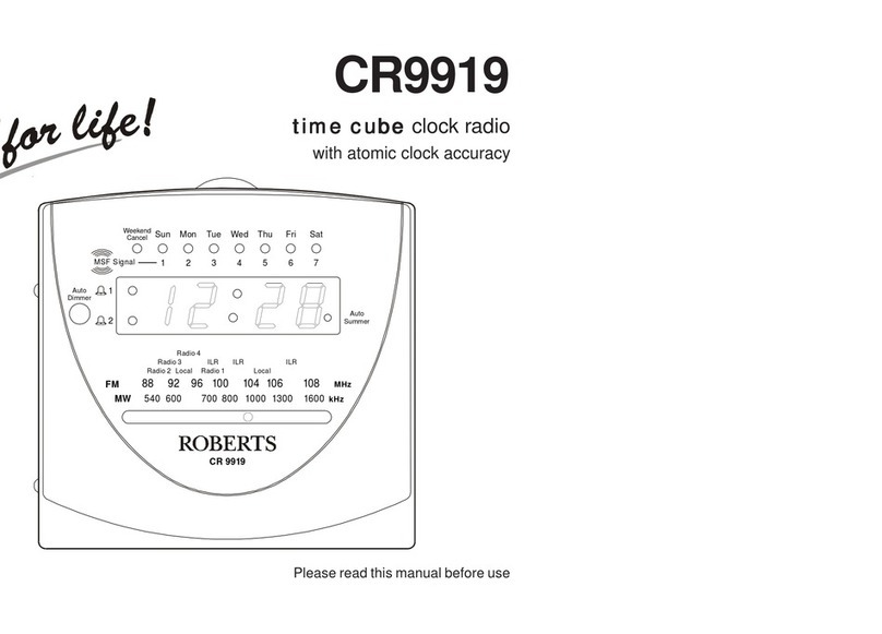 Roberts CR9919 manual&nbsp;