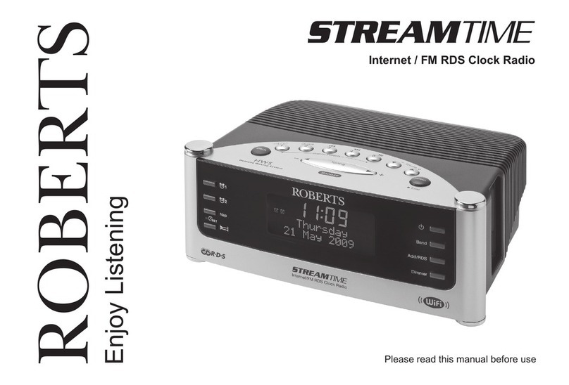 Roberts STREAMTime User manual