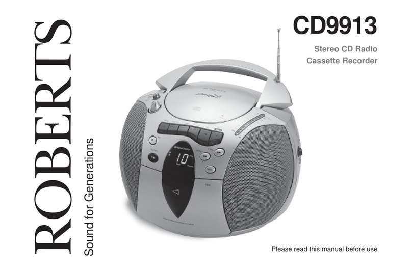 Roberts CD9913 User manual