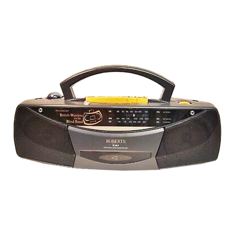 Roberts SC9911 User manual