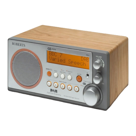 Roberts RD-6R User manual
