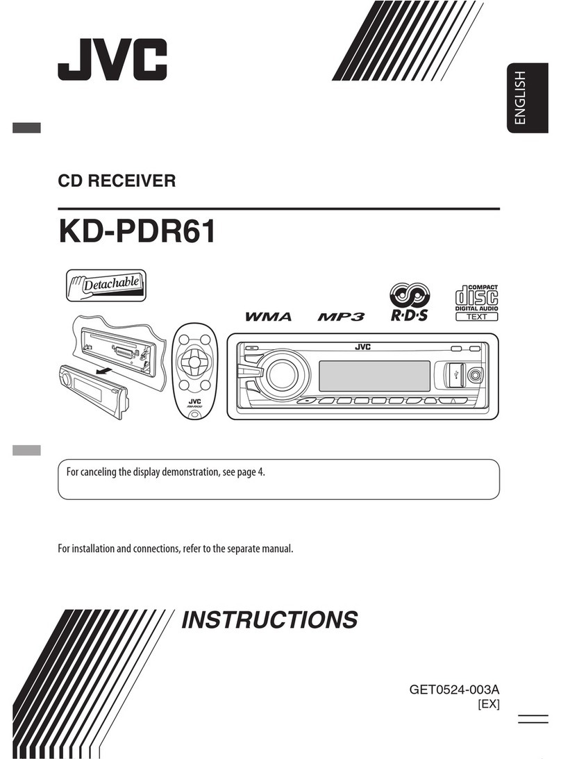 JVC KD-PDR61 instructions