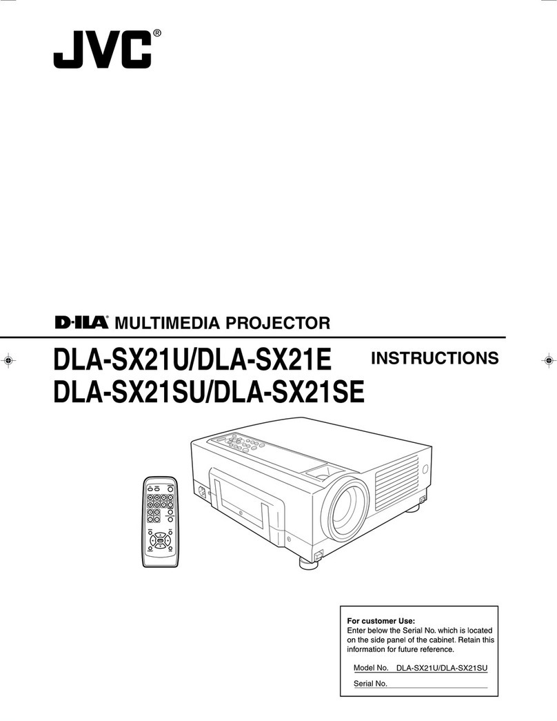 JVC DLA-SX21U User manual JVC DLA-SX21U User manual