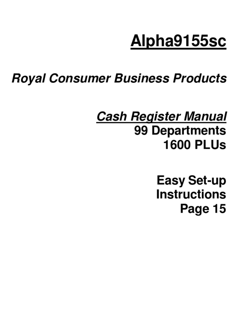 Royal ALPHA9155SC User manual