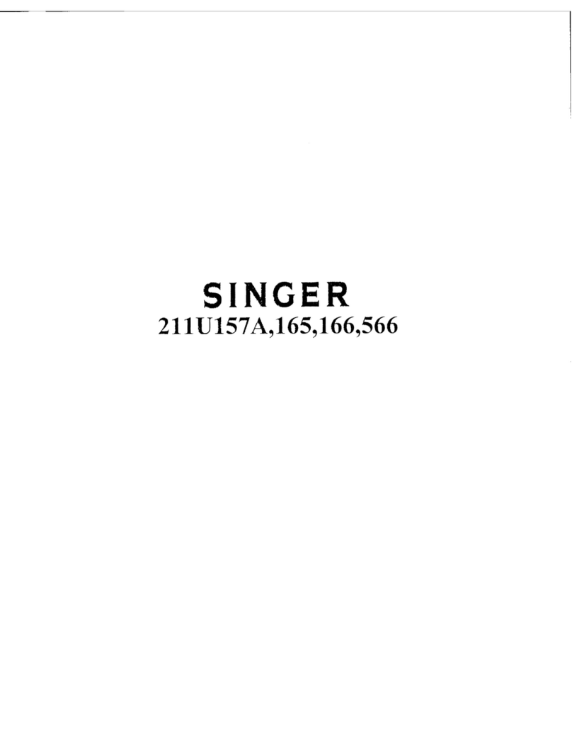 Singer 211U157A Service manual