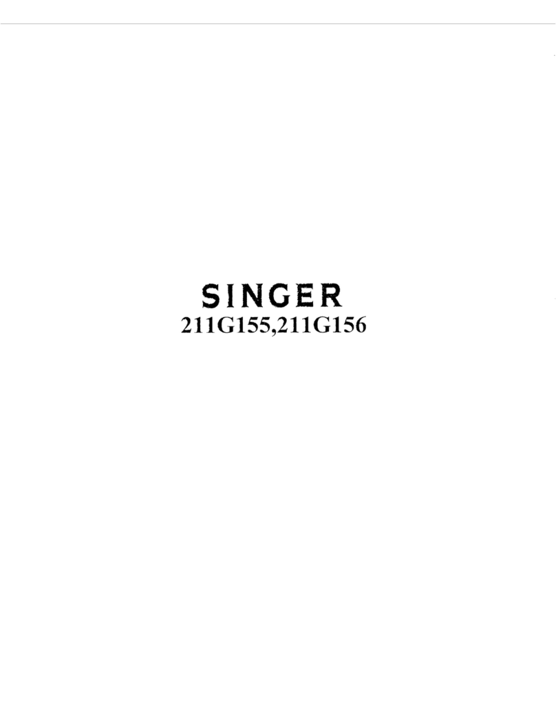 Singer 211G156 User manual
