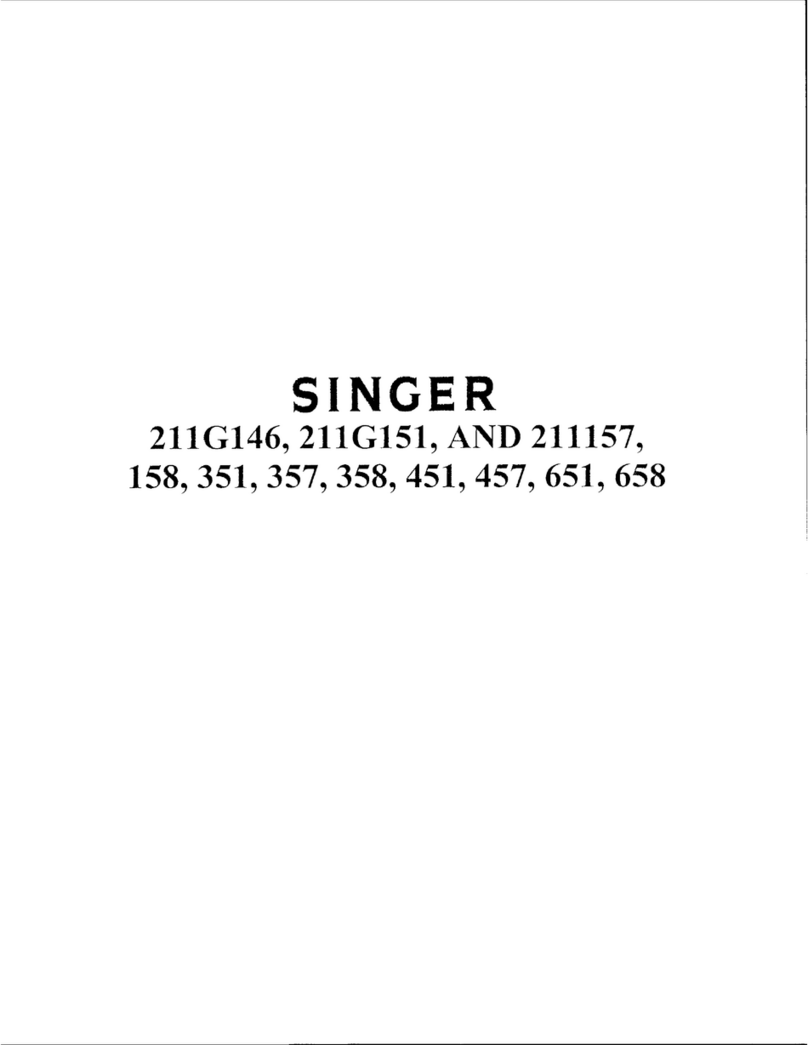 Singer 211G146 Service manual