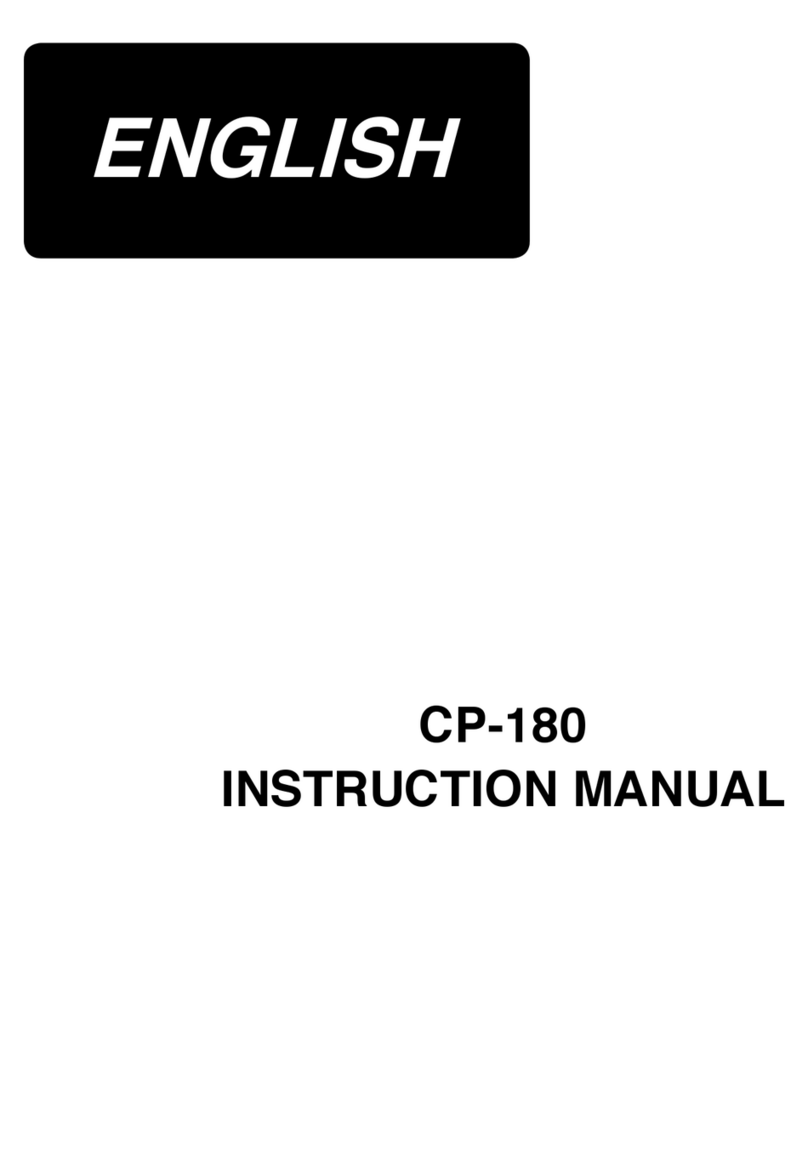 JUKI CP-180 User manual JUKI CP-180 User manual