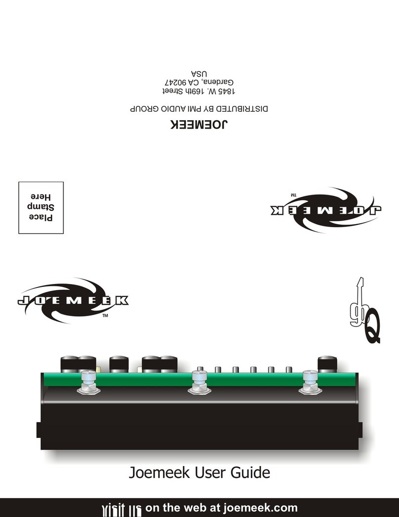 Joemeek gbQ user guide