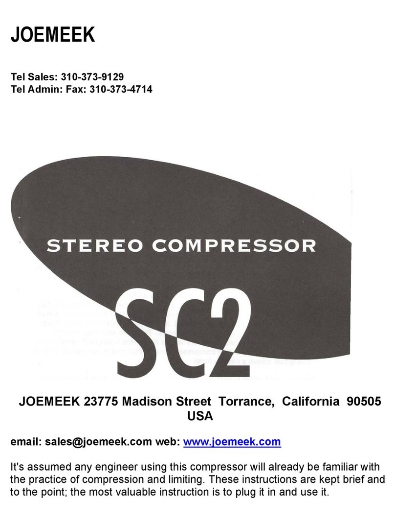 Joemeek SC2 manual