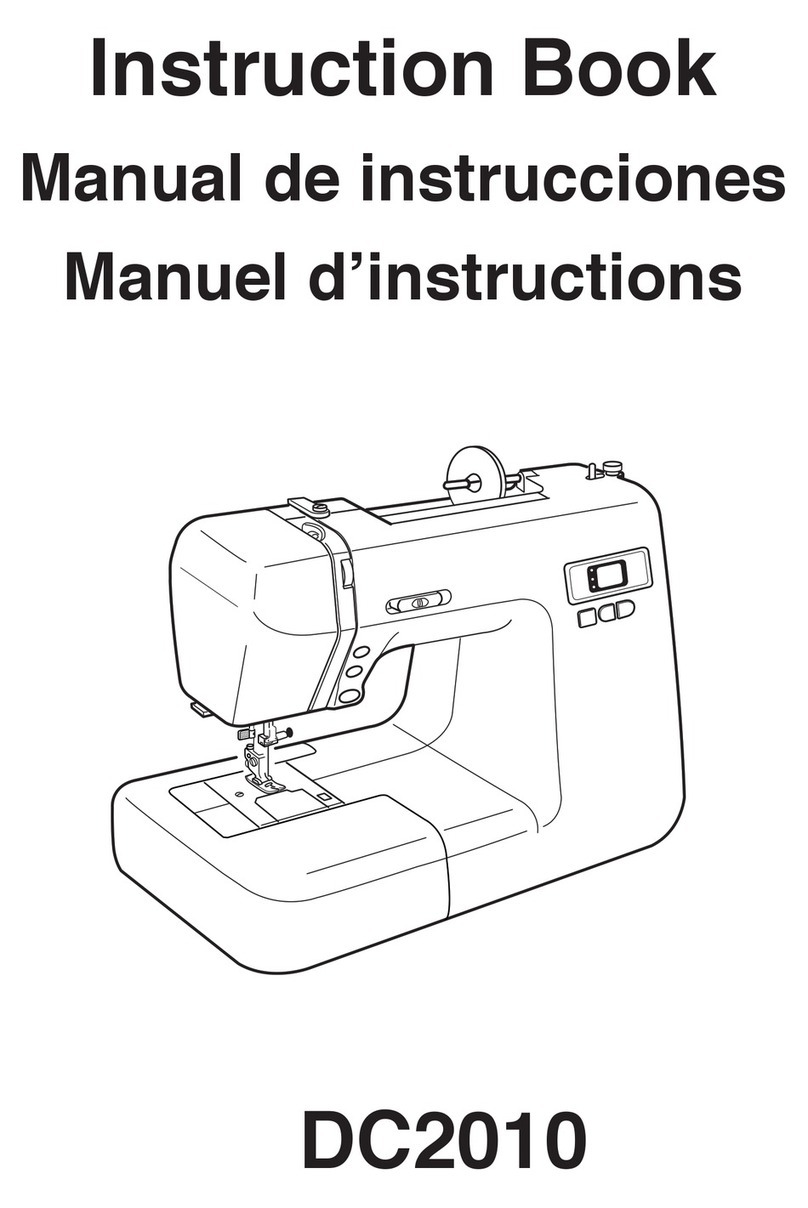 Janome DC2010 Instruction book