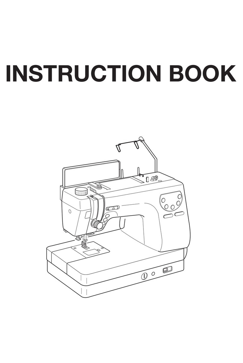Janome Sewing Machine Instruction book