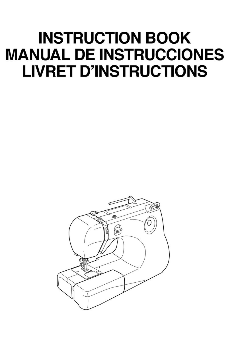 Janome Sewing Machine Instruction book