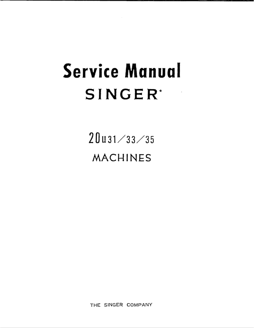 Singer 20U31 Service manual