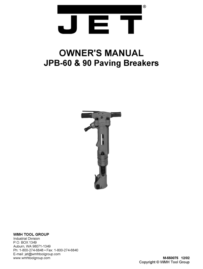 Jet JPB-60 User manual
