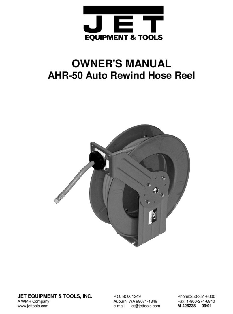Jet AHR-50 owner's manual