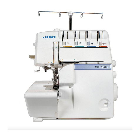 JUKI MO-734DE User manual JUKI MO-734DE User manual
