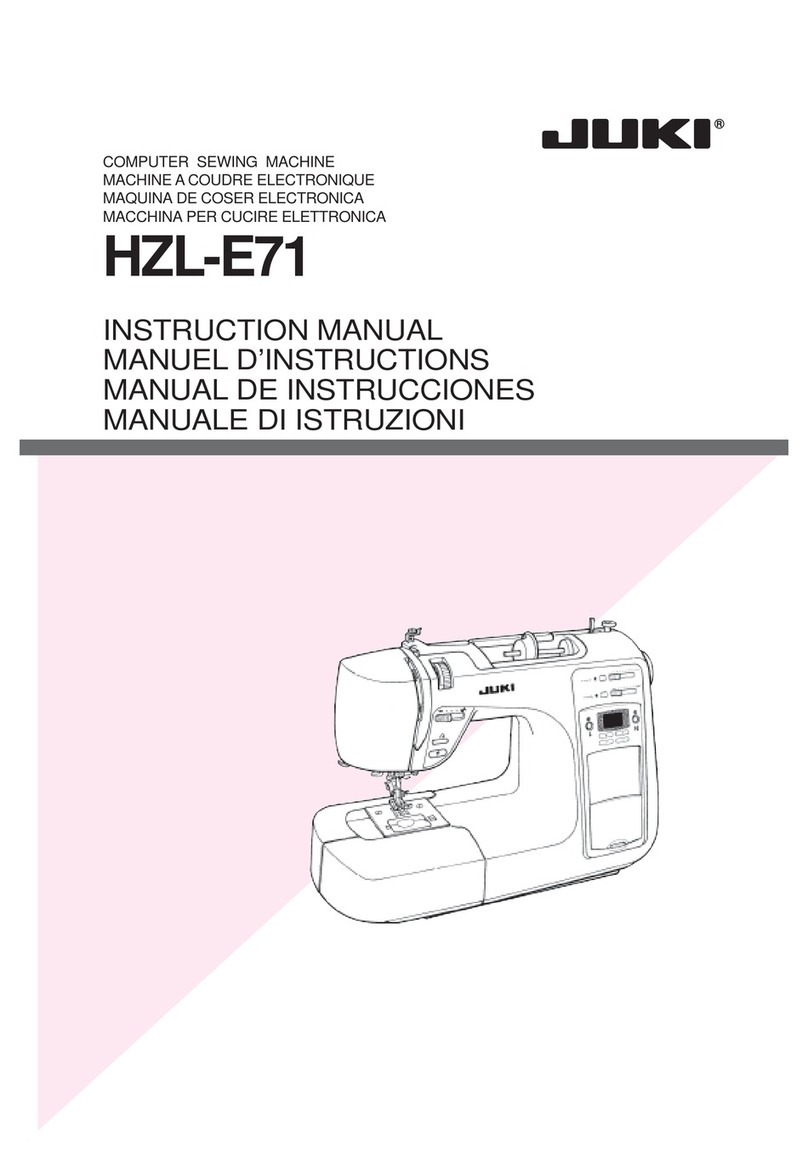 JUKI HZL-E71 User manual JUKI HZL-E71 User manual