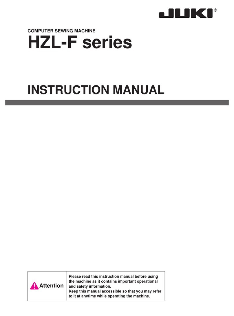 JUKI HZL-F series User manual JUKI HZL-F series User manual