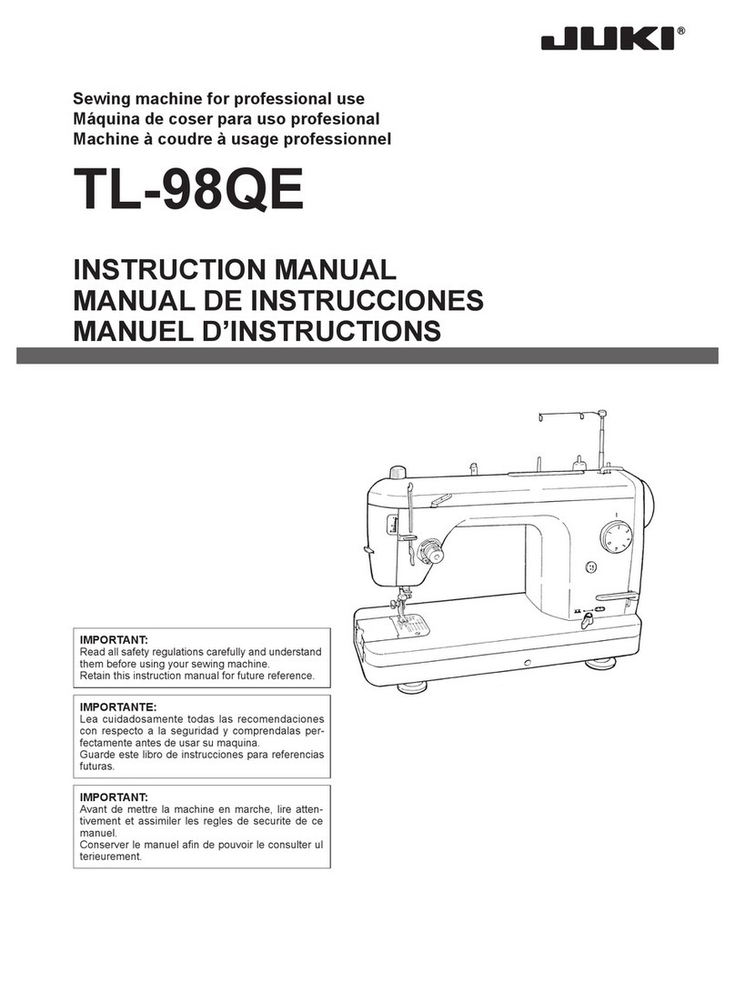 JUKI TL-98QE User manual