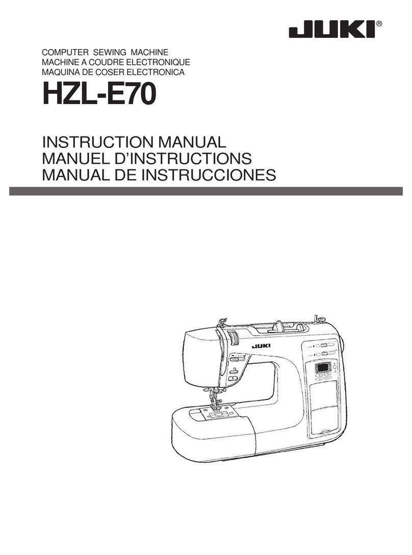 JUKI HZL-E70 User manual