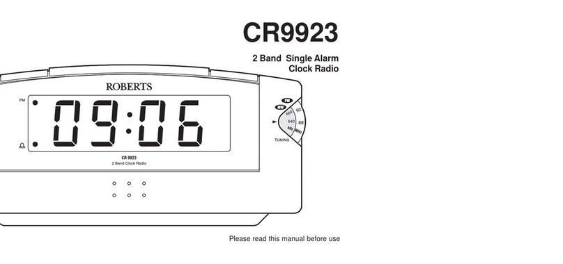 Roberts CR9923 manual&nbsp;