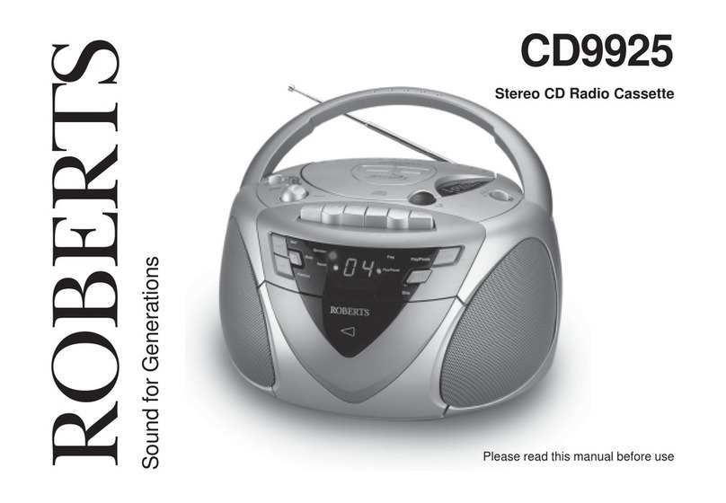 Roberts CD9925 manual&nbsp;