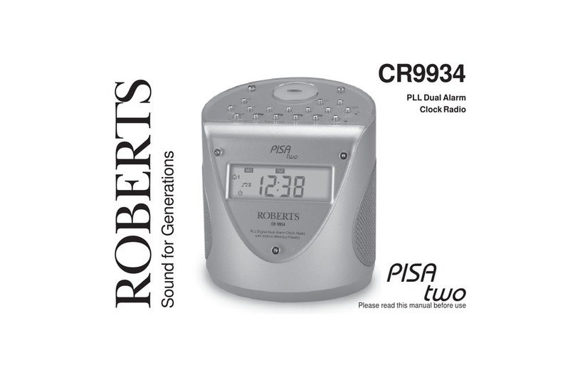Roberts PISA two CR9934 User manual