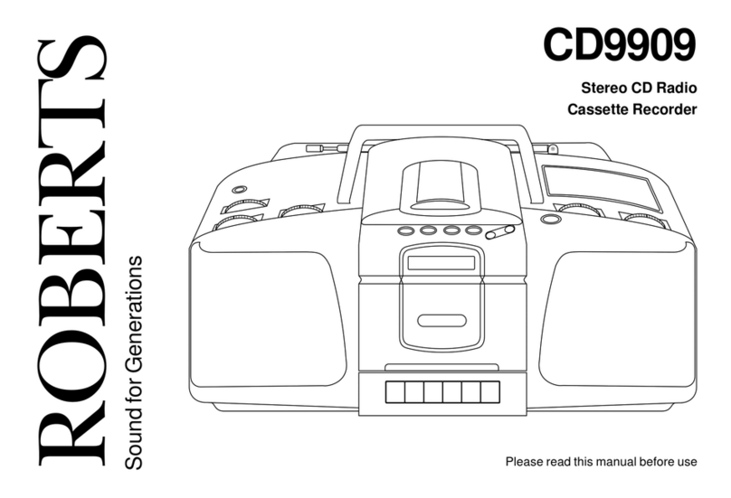 Roberts CD9909 manual&nbsp;
