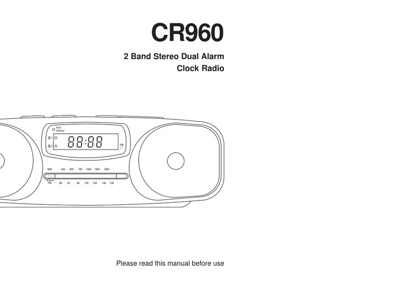 Roberts CR960 User manual