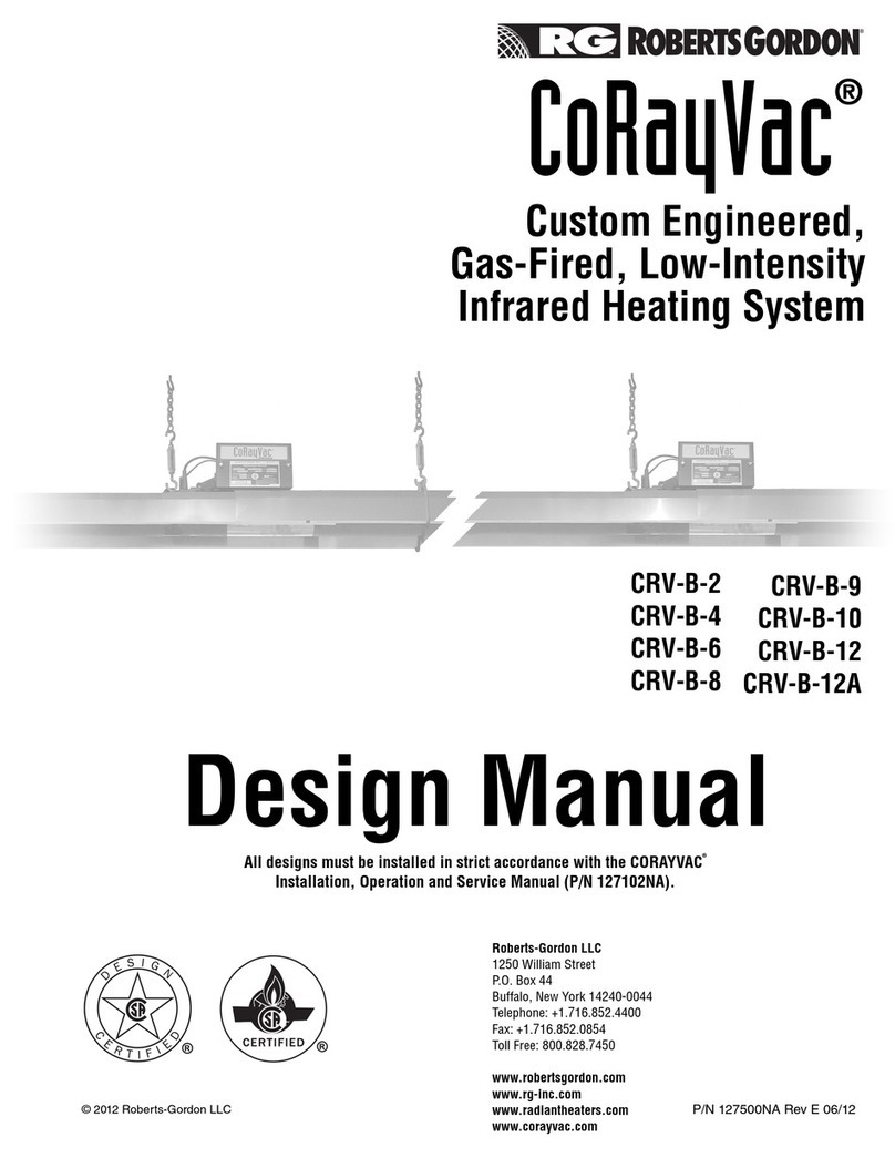 Roberts Gorden CoRayVac CRV-B-2 Guide