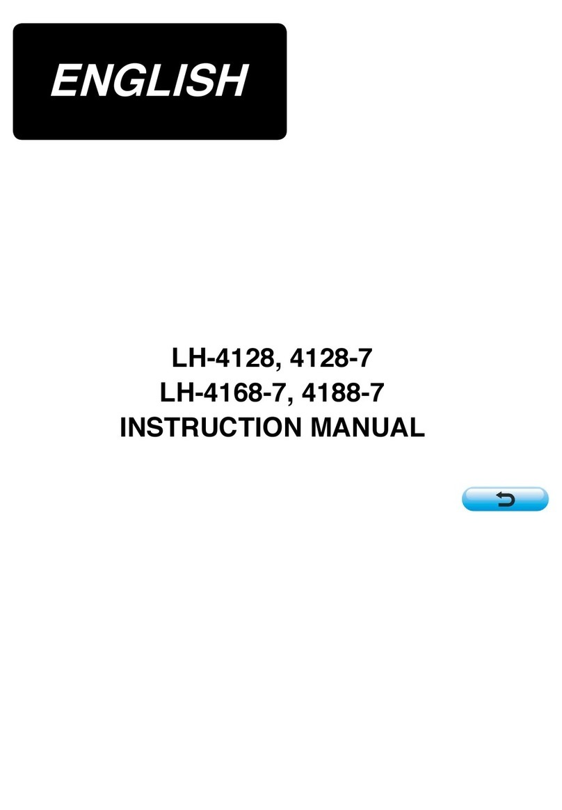 JUKI LH-4128 instruction manual