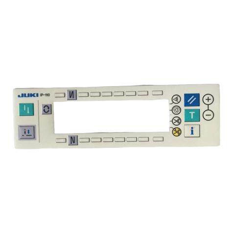 JUKI IP-110 Type F User manual JUKI IP-110 Type F User manual