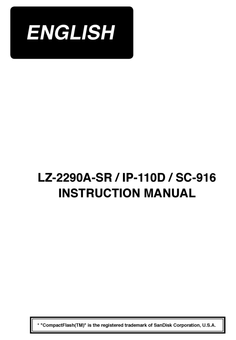 JUKI LZ-2290A-SR/IP-110D/SC-916 instruction manual