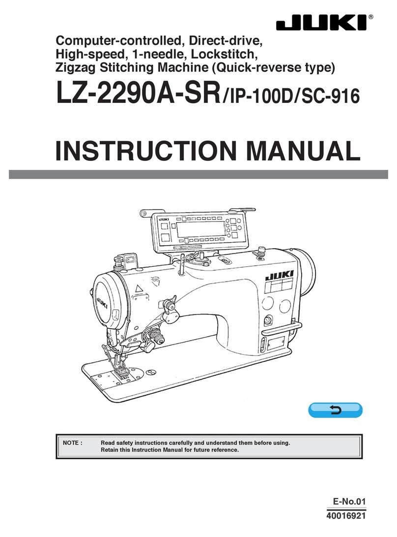 JUKI LZ-2290A-SR/IP-100D/SC-916 instruction manual