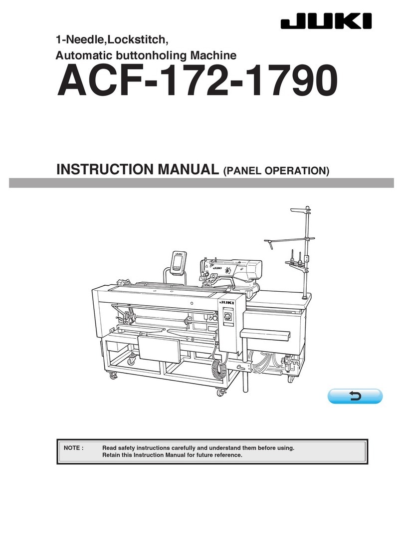 JUKI ACF-172-1790 User manual JUKI ACF-172-1790 User manual