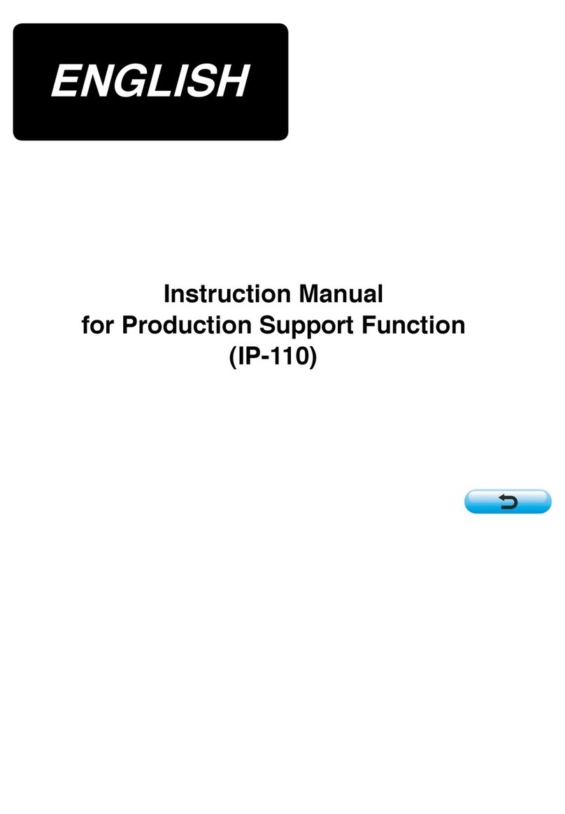 JUKI IP-110 Type F instruction manual