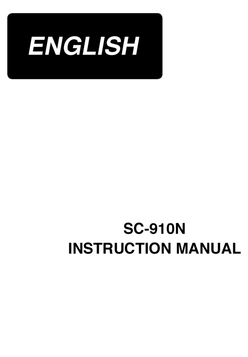 JUKI SC-910N User manual