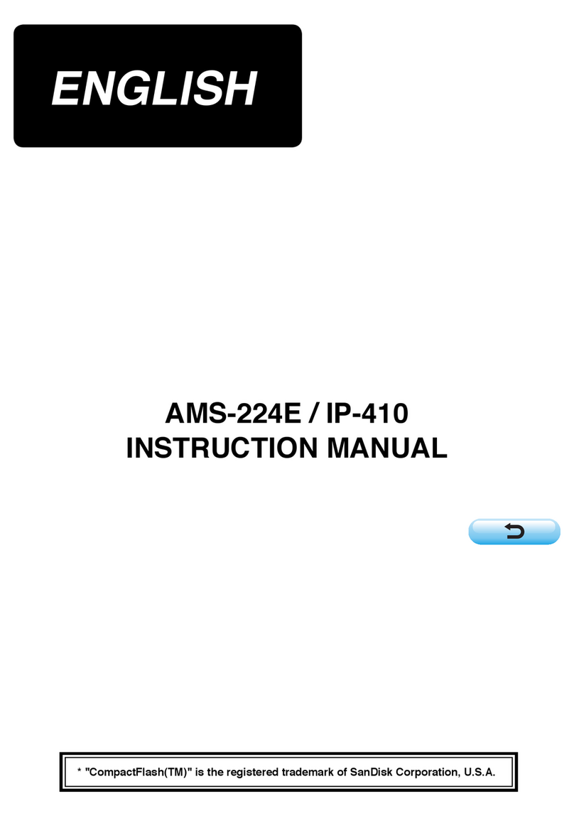 JUKI AMS-224E/IP-410 instruction manual