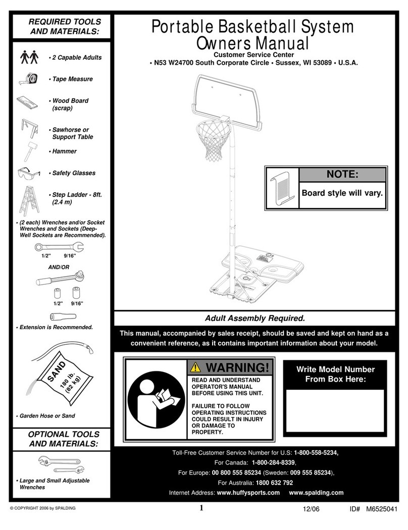 SPALDING M6525041 User manual