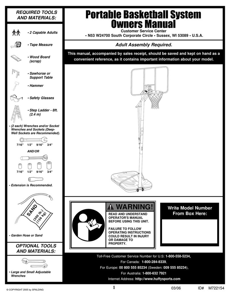 SPALDING M722154 User manual