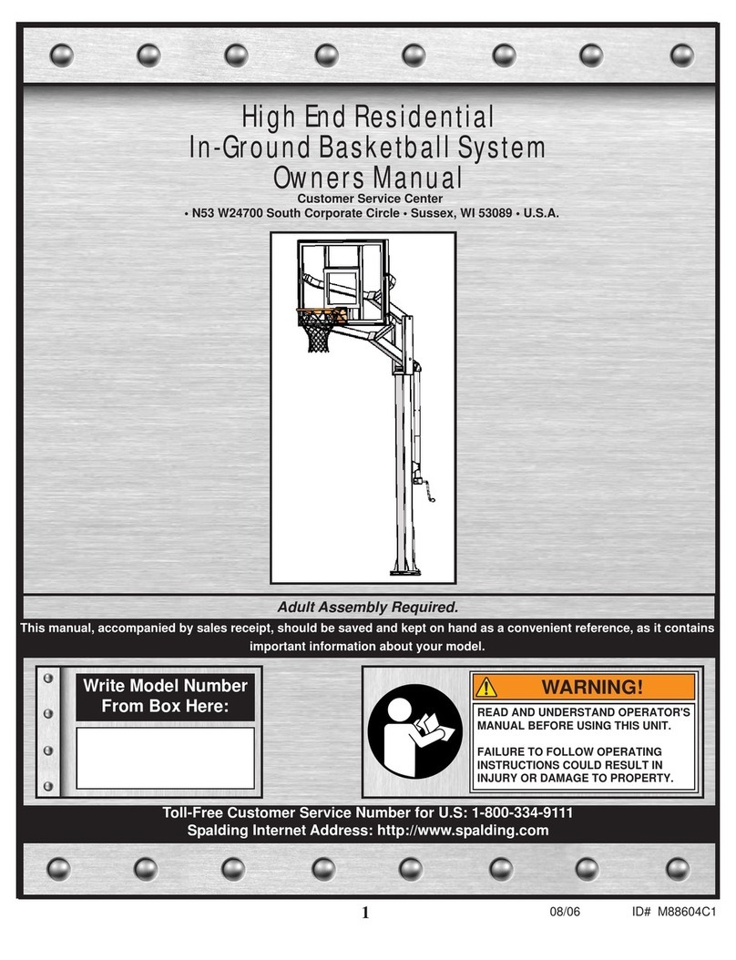 SPALDING M88604C1 User manual