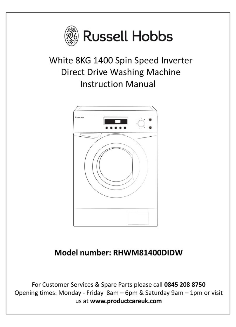 Russell Hobbs RHWM81400DIDW instruction manual