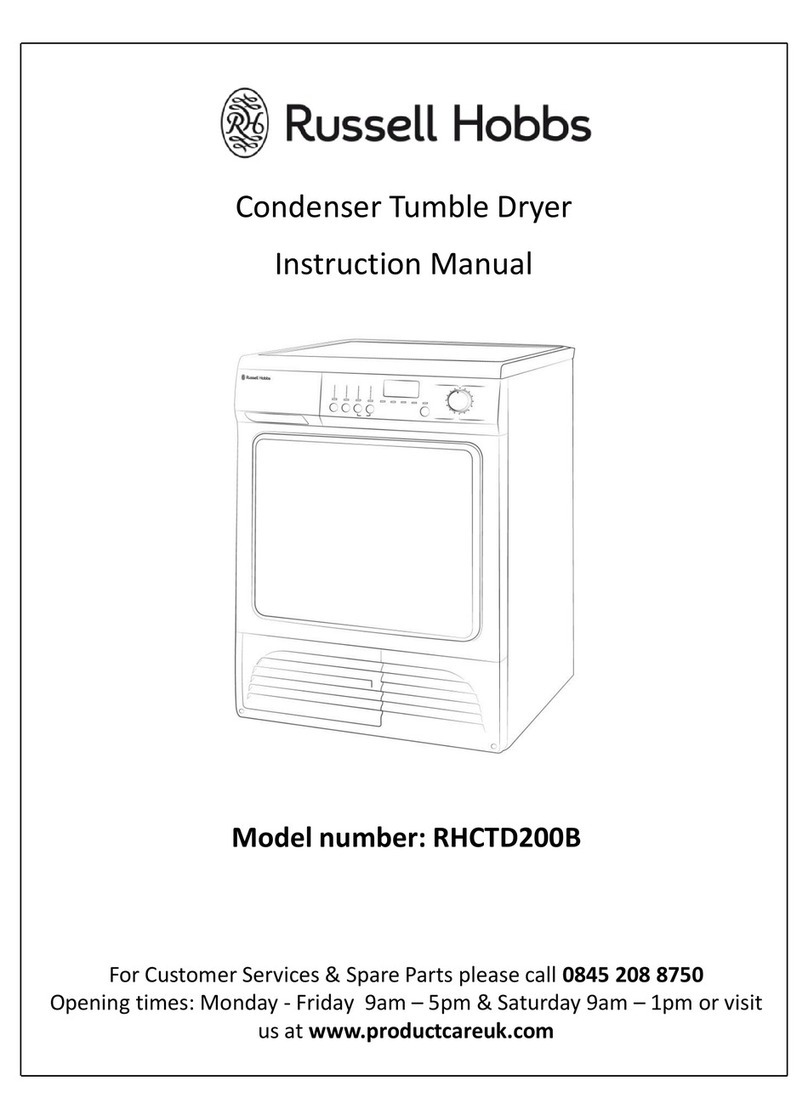Russell Hobbs RHCTD200B instruction manual
