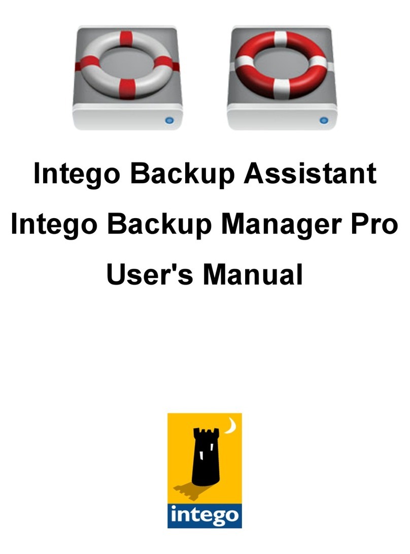 Intego Intego Backup Assistant User manual